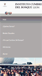 Mobile Screenshot of cumbresleon.com